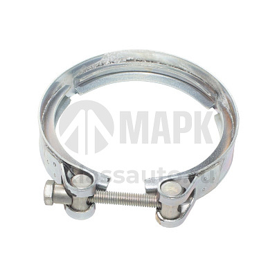 Хомут ленточный V-образный (108 мм.) на турбокомпрессор (завод)