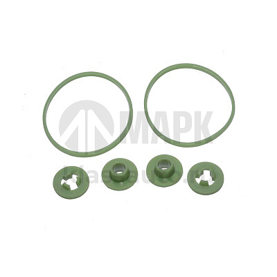 Р/к топливного фильтра (3 наим., 6 дет.) зеленый силикон