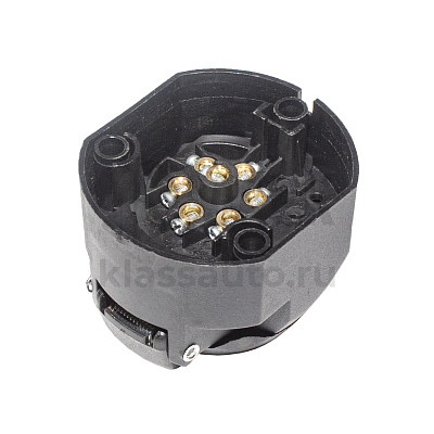 ПС-300-01 ПЛАСТИК (вилка+розетка) 7 контактов (Автоэлектрика)