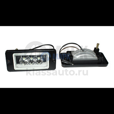 Фара противотуманная ЕВРО а/м КАМАЗ (рестайл.) 3 LED светодиодная 15W (ZK-04-159)