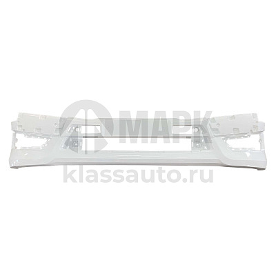 Бампер передний нижний (накладка), цвет белый (Технотрон) нижний пояс