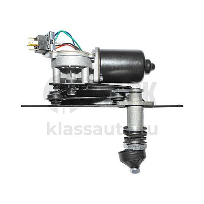 Привод стеклоочистителя (в сборе с площадкой), (передний) большая кабина, МТЗ, 12 В (Автоэлектрика)