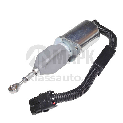 Соленоид ТНВД (Клапан отсечки круглые контакты)  (BT, 6CT, EQB210-20) 3415706 3935650 DCEC