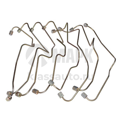 Трубки топливные (из 8-ми) ЕВРО-2 (ТНВД BOSCH) d-6