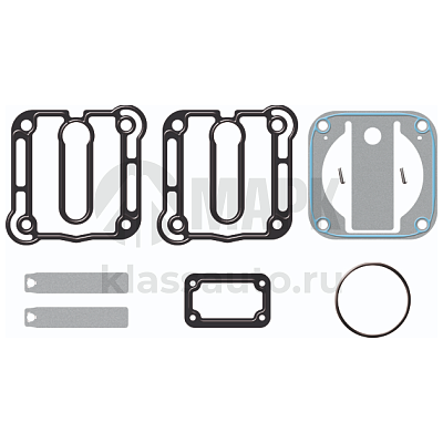 Ремкомплект компрессора воздушного (прокладки клапаны на 3957728 и 5298200 LK3994)