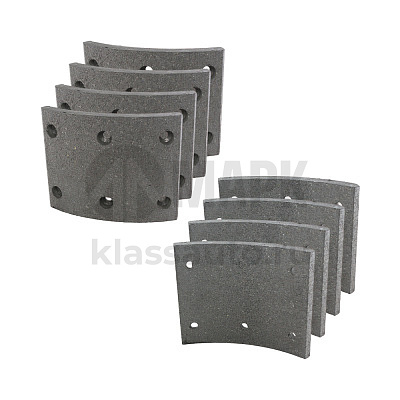 Накладки тормозные JAC N120/ Компас 12 (130мм) передние (ВАТИ)