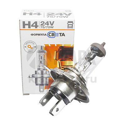 Лампа Н4 24v 75/70W P43t (Formula sveta)