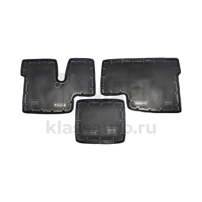 Коврики кабины а/м КАМАЗ EVA 3D из 3х М-Пласт