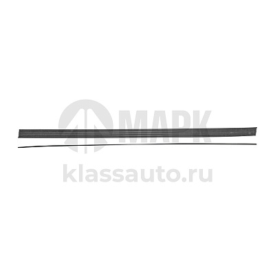 Брызговик боковой межколесный L=4000х150 антиспрей, с комл.горизонтального крепежа (Татполимер)