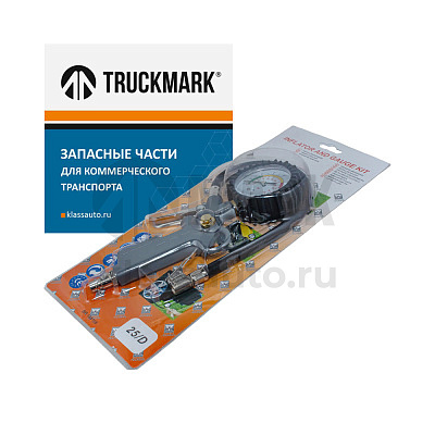 Манометр шинный с пистолетом (металл) (TRUCKMARK) 5320-3901259 (50шт в кор)