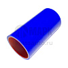 Патрубок радиатора нижний (силикон) синий (Ф58х120) (TRUCKMARK)