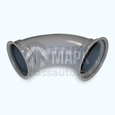 Труба приемная (ракушка, под хомут) (12 шт в кор)