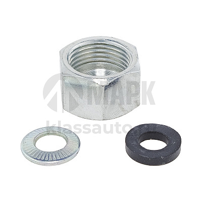 Гайка соединительная шлангов системы подкачки (с шайбой и кольцом) (TRUCKMARK) 