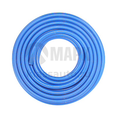 Шланг отопителя силикон армированный d.8х27 2-х слойный (синий,оранжевый)  (в бухте 20м)