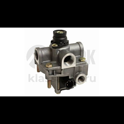 Клапан ускорительный АБС прицепа, разъем Din 4721950317 (SAMPA)  