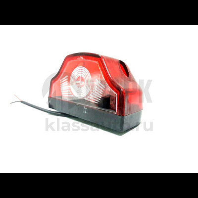 Фонарь подсветки номерного знака СВЕТОДИОДНЫЙ (красн, пласт) 