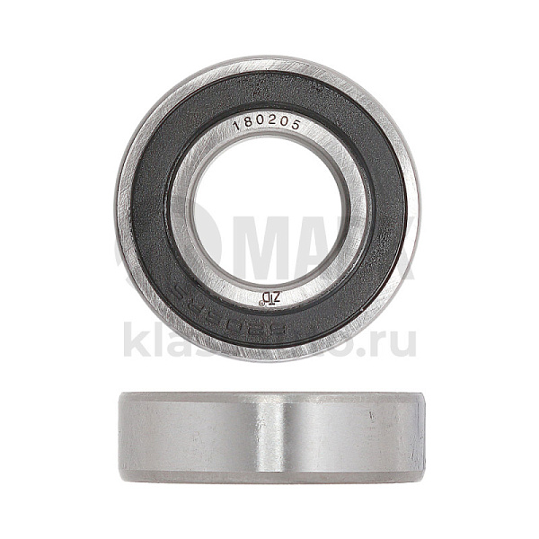 Подшипник 180205 (на распредвал) ЗАКРЫТЫЙ 