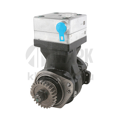 Компрессор воздушный в сб с шестреней (1-цил) 5558670 9121401460 ISG12 Foton