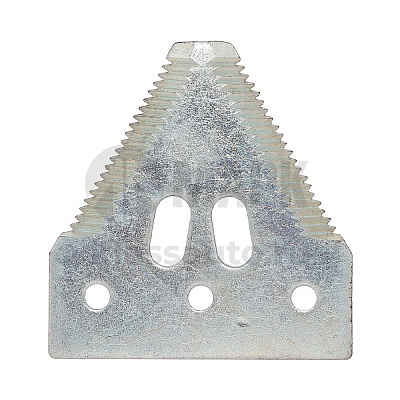 Сегмент ножа косилки светлый (с мелкой насечкой) (Н.066.14-04)