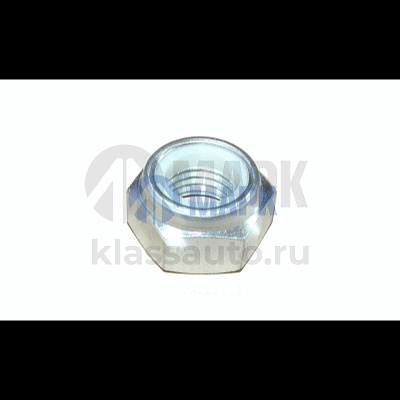 Гайка пальца рессоры М30х3.5 H=24 /SW46 (с нейлоновым кольцом) (TrailerParts)(50шт в кор)