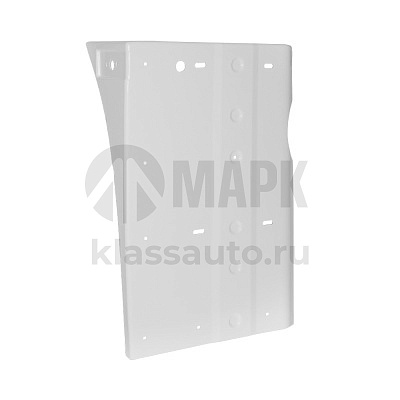 Панель задней части переднего крыла левая  белая (5 отв.) альтернатива