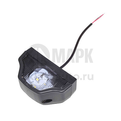 Подсветка номерного знака евро фура черная (волна) светодиодная ) Т.А.С