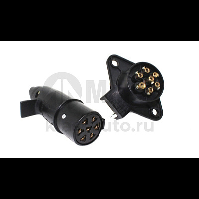 ПС-325 вилка+ розетка ПЛАСТИК (TRUCKMARK) (50шт в упак)