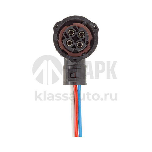 Колодка байонет, УГЛОВАЯ, 4 провода