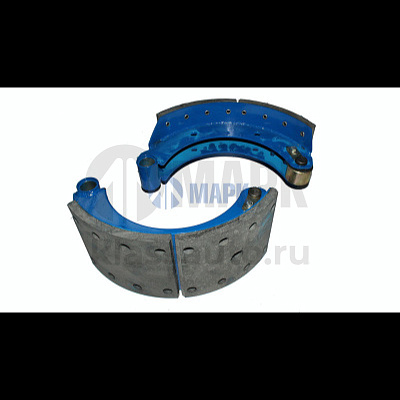 Колодка тормозная а/м МАЗ (ролик+ось) верх/низ (АККОР)