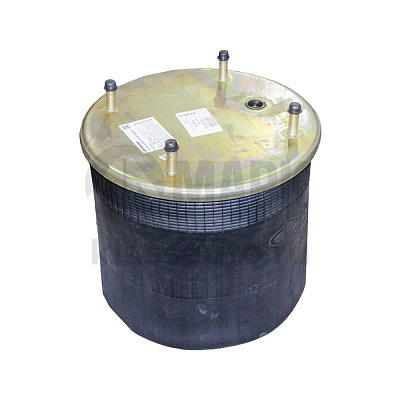 Пневморессора 810МВ в сборе с металлическим стаканом (Ростар)