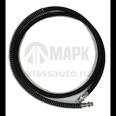 Шланг полуприцепа с пружиной (L=2430мм, D=27мм штуцер-штуцер М22хМ16) Альтернатива