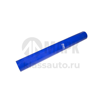 Патрубок радиатора верхний (силикон) синий (Ф42x420) (TRUCKMARK)