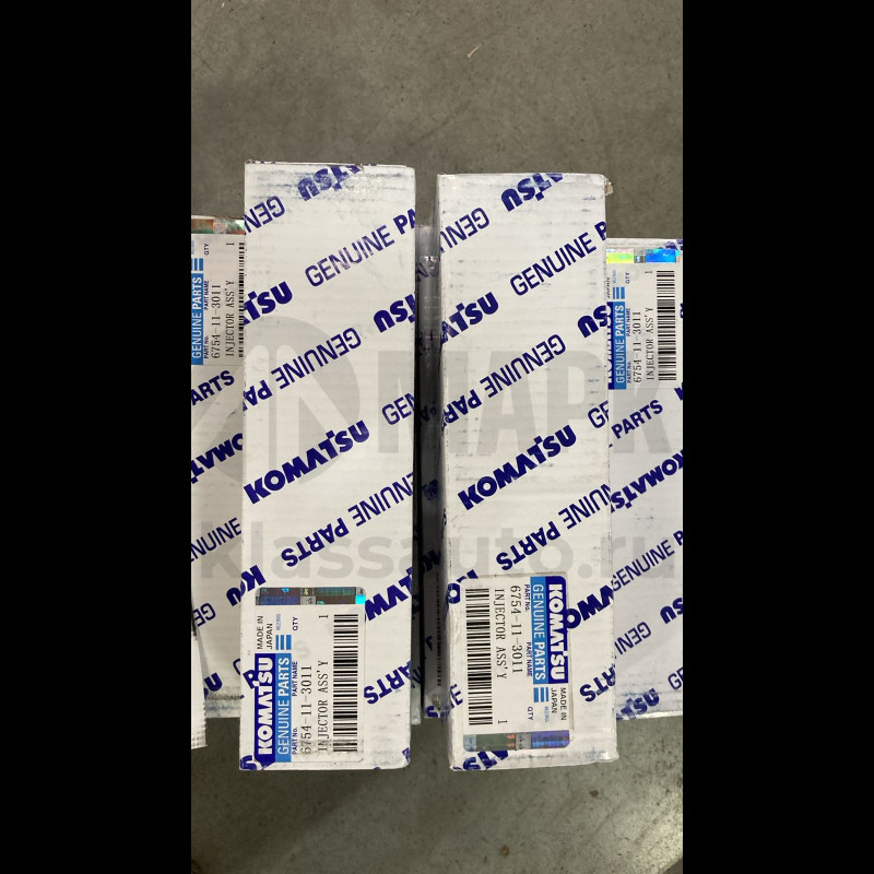 Форсунка топливная KOMATSU QSB  0445120231 0445120059