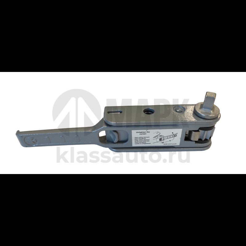 Натяжитель (трещетка) бокового тента, под КВАДРАТ левый (HESTAL)