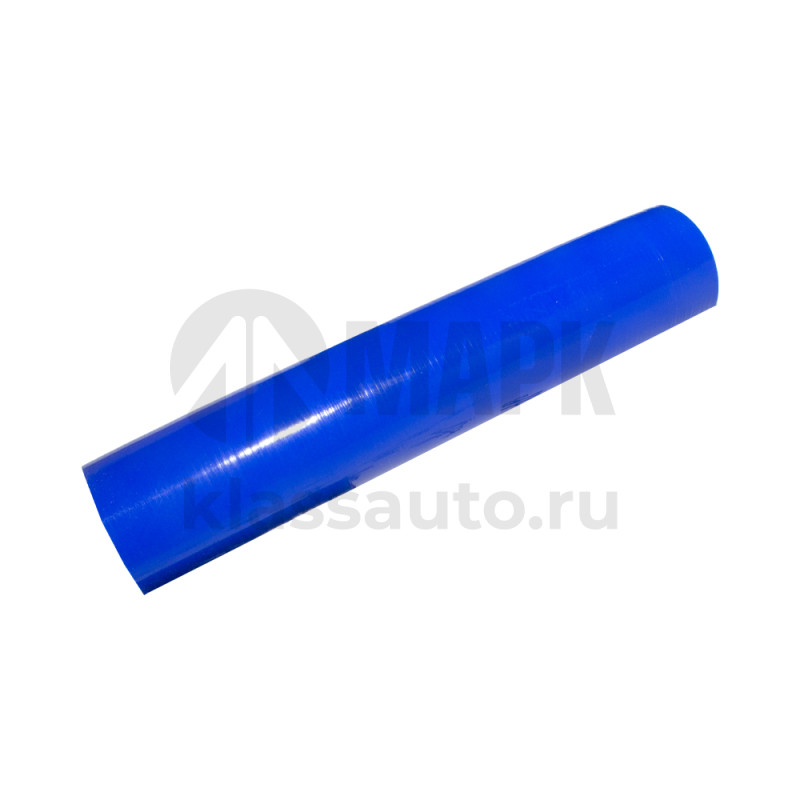 Патрубок радиатора нижний (силикон) синий (Ф70х370) (TRUCKMARK)
