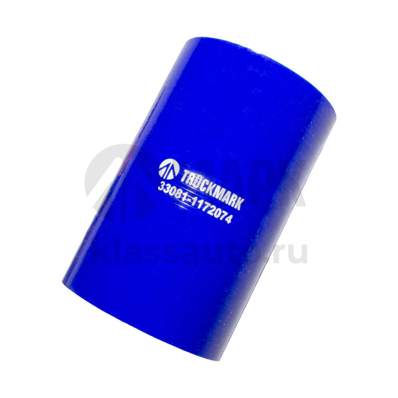 Патрубок интеркулера (силикон) синий (Ф70х120) (TRUCKMARK)