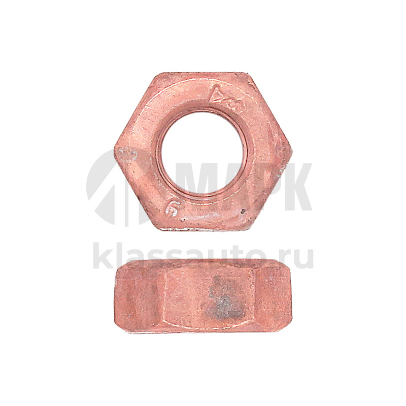 Гайка коллектора М10х1,25  (МЕДНАЯ)