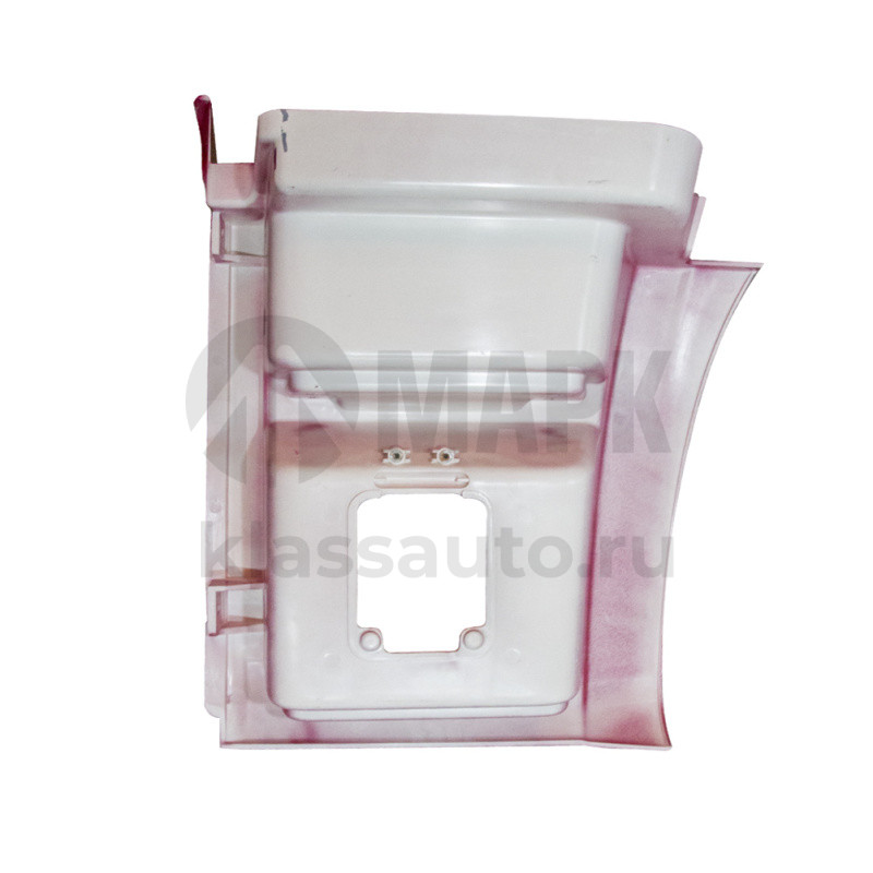 Щиток подножки правый (красный) (Технотрон)