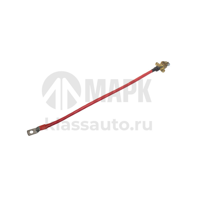 Перемычка АКБ 50 см.  латунь -/наконечник