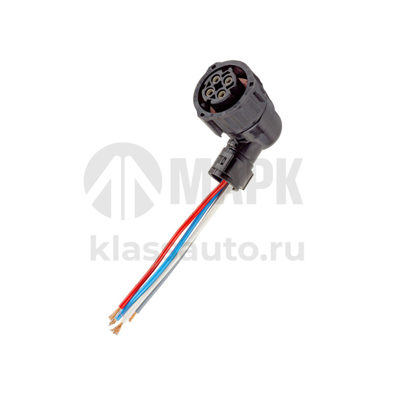 Колодка байонет, УГЛОВАЯ, 4 провода