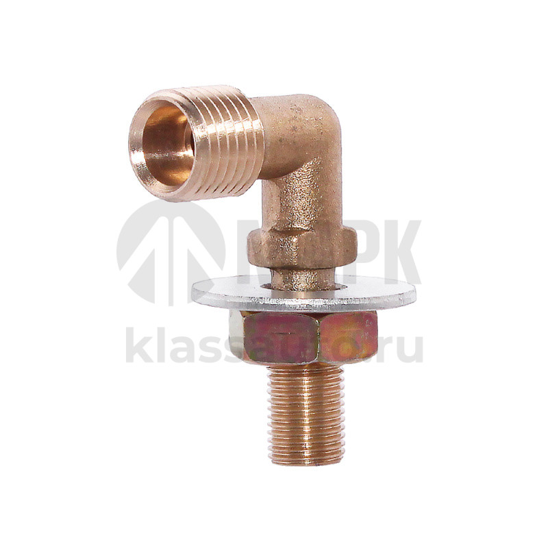 Угольник М10хМ14 с гайкой 