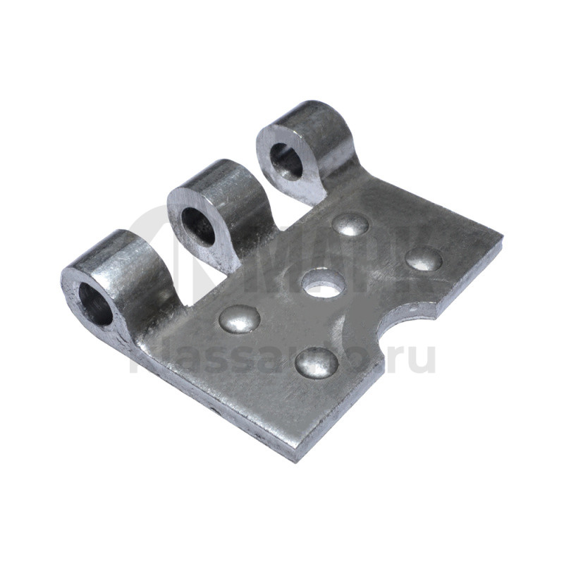 Петля навески двери кабины трехушковая (ПАО КАМАЗ)