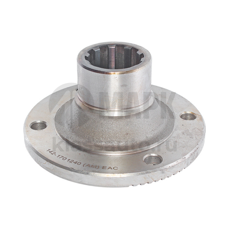 Фланец КПП-152 круглый 4 отв.шлицы (Альтернатива)