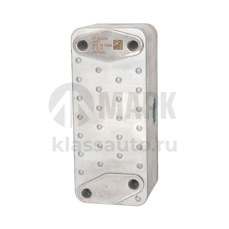 Теплообменник (маслоохладитель) 3692476F (ISG12) оригинал