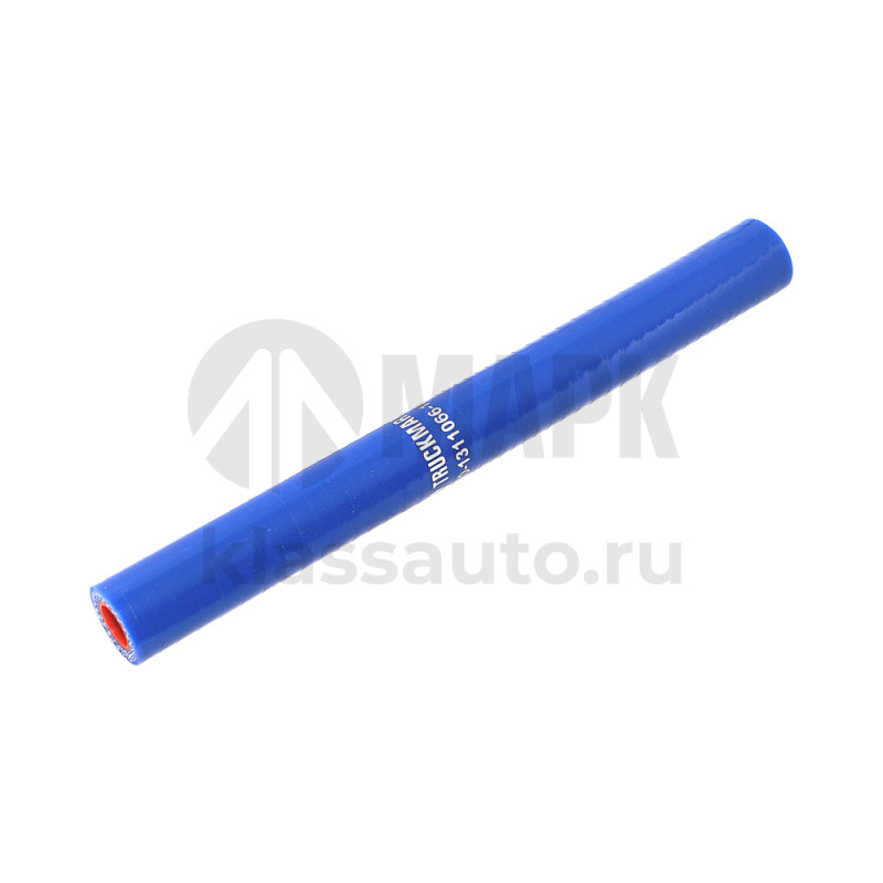 Патрубок расширительного бачка (силикон) синий (Ф10,5x195) (TRUCKMARK)