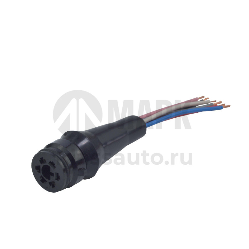 Колодка разъема зад.фонаря ЕВРО(+6 проводов) мамка