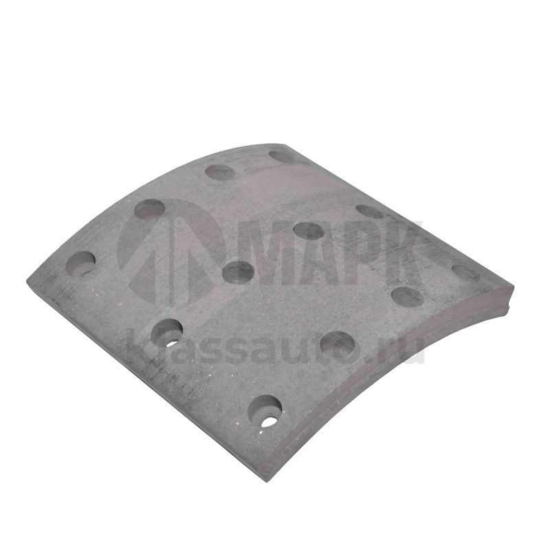 Накладка тормозная (сверленая расточенная ) ВАТИ 