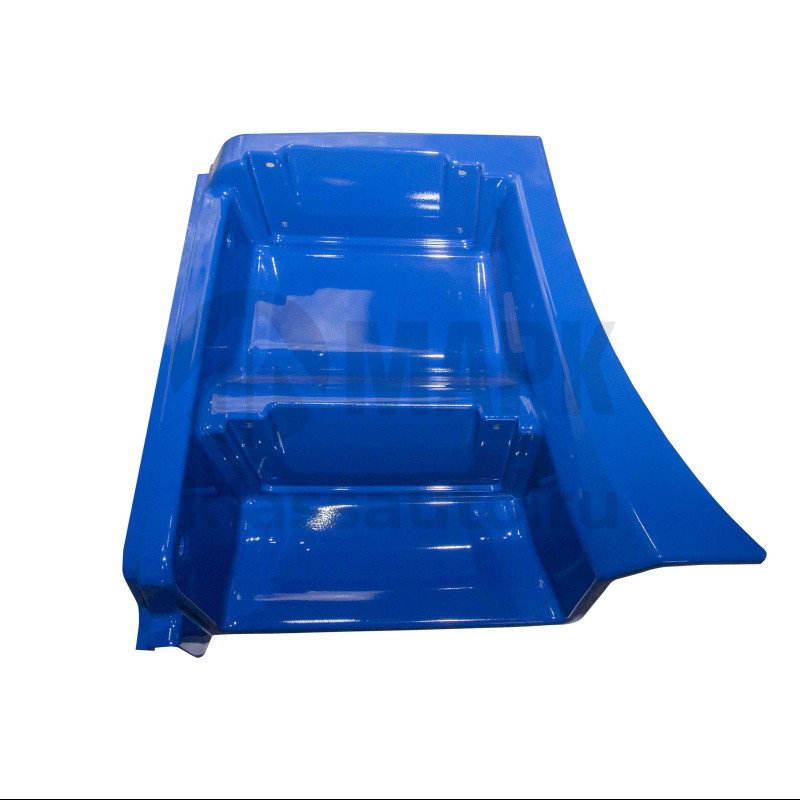 Щиток подножки правый (РИАТ) синий