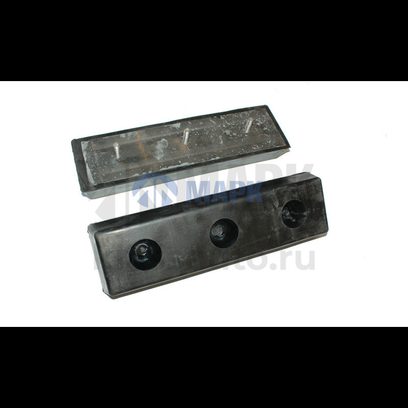 Амортизатор кузова (подушка) прямоугольная три болта