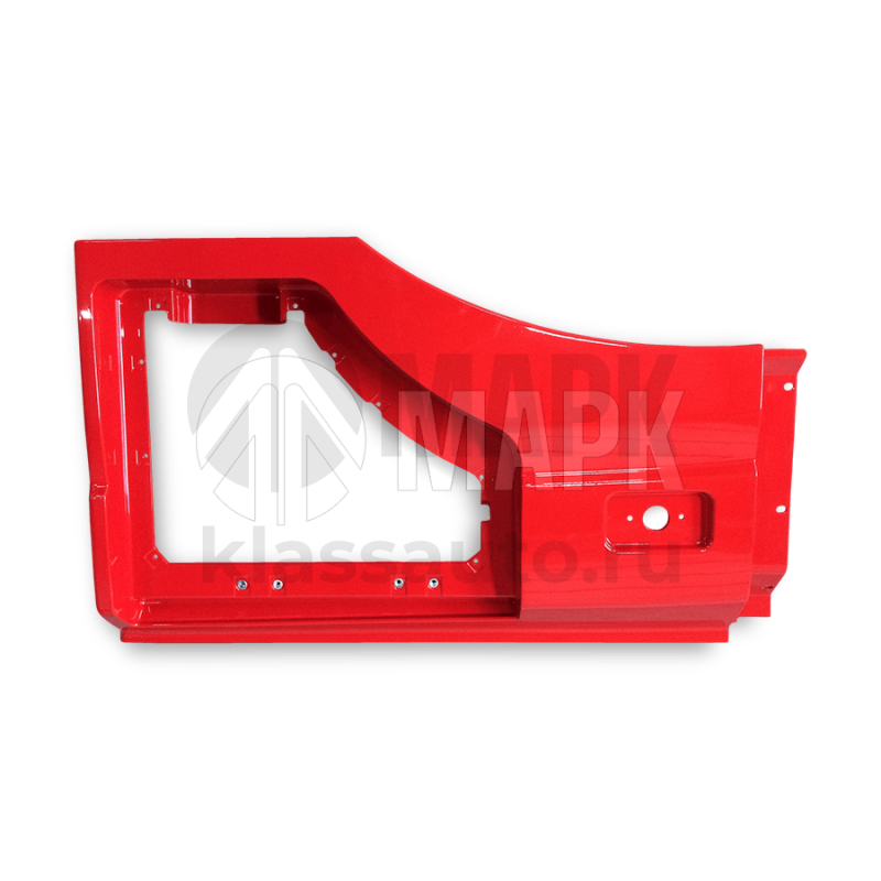 Панель средней части переднего крыла левая (РИАТ) красная